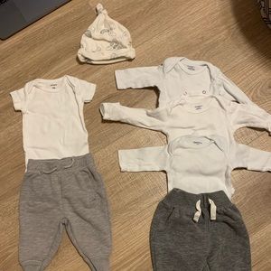 Neutral baby lot newborn nb and 0-3